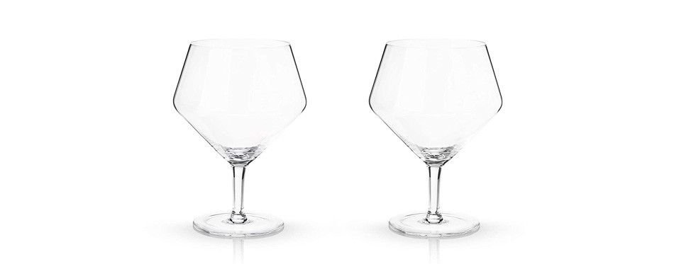 viski raye cocktail glasses