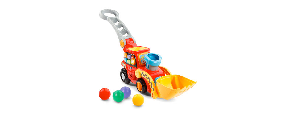 vtech pop-a-balls push and pop bulldozer