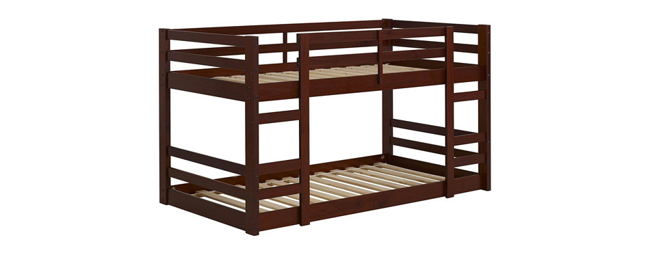 walker edison furniture company wood twin bunk bed