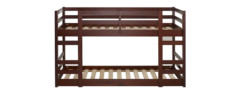 walker edison furniture company wood twin bunk bed
