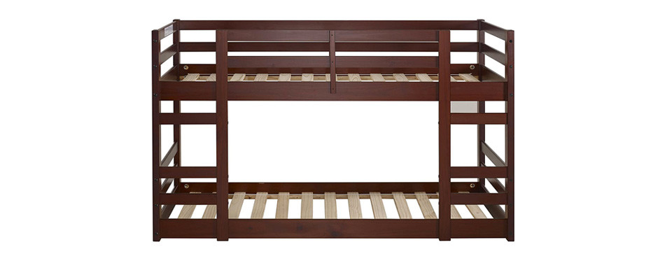 walker edison furniture company wood twin bunk bed