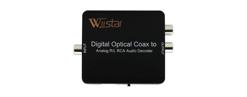 wiistar digital to analog audio decoder converter