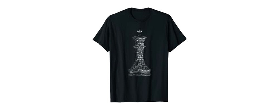 word art chess king word cloud chess shirt