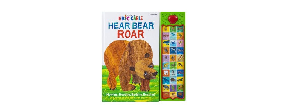 world of eric carle hear bear roar 30 animal sound book