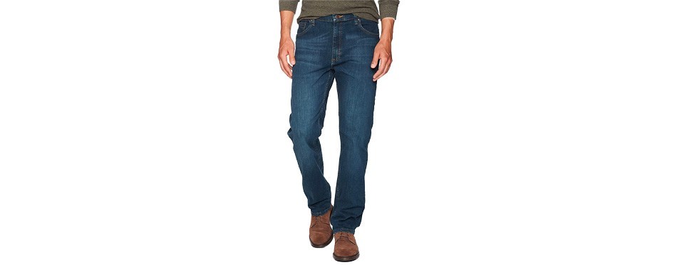 wrangler stretch denim jeans for men
