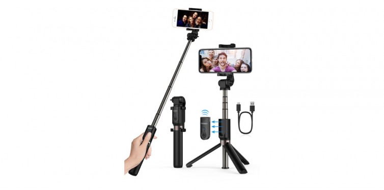 Yoozon Extendable Bluetooth Selfie Stick