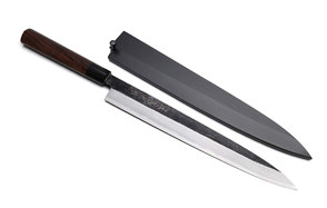 yoshihiro hongasumi white steel kurochi sushi knife