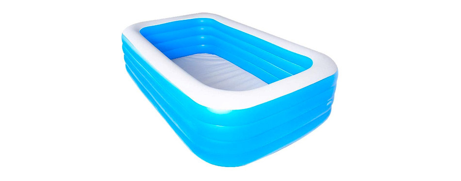 zhifou large inflatable swimming pool