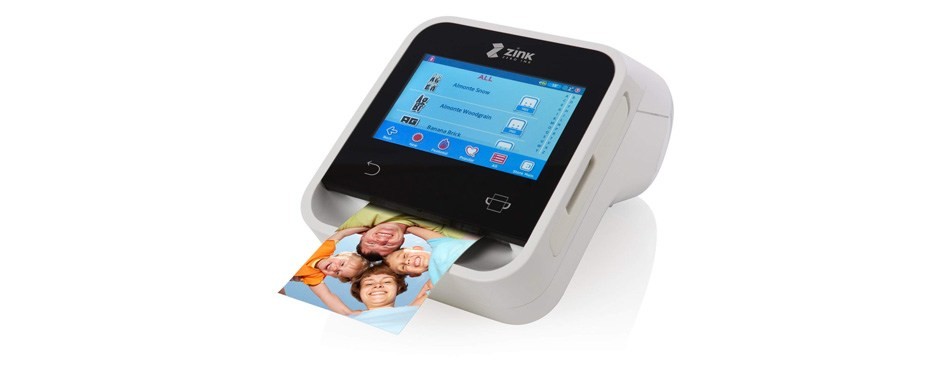 zink wireless touchscreen printer