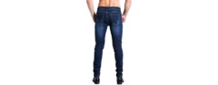 zlz slim fit stretch denim jeans for men