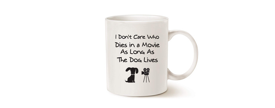‘i don’t care who dies’ coffee mug